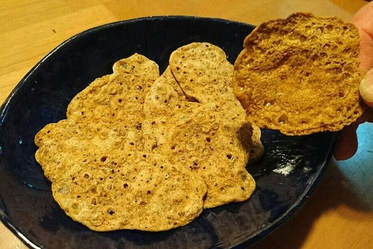 甘エビの殻で エビせんべい レシピ 作り方 By ばちこぷー クックパッド 簡単おいしいみんなのレシピが356万品