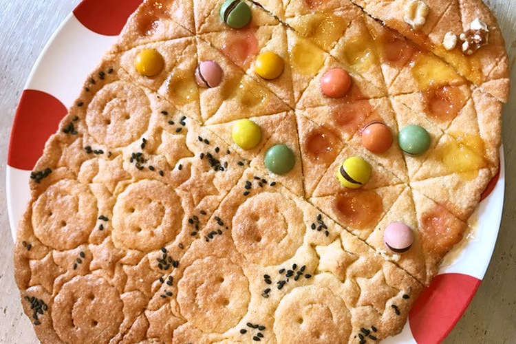 子供と作る でかでかクッキー レシピ 作り方 By Evemegmama クックパッド 簡単おいしいみんなのレシピが354万品