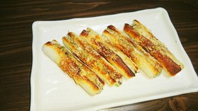 ★トースターでちくわのサバマヨ挟み焼き★