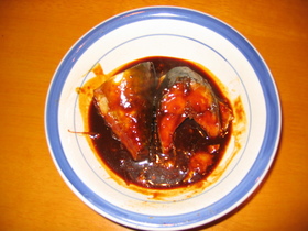 我が家のさばの味噌煮
