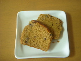 きなこと小豆のパウンドケーキ