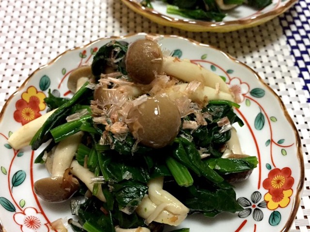 お弁当にも ほうれん草としめじのおひたし レシピ 作り方 By フジぽん クックパッド 簡単おいしいみんなのレシピが360万品