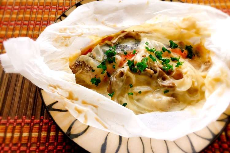 レンジで簡単 鮭の包み焼き レシピ 作り方 By Nao703 クックパッド 簡単おいしいみんなのレシピが352万品