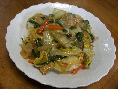 冷蔵庫のお片づけ～、がっつり中華野菜炒めの写真