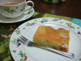 柿のケーキ