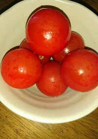 トマトの出汁浸し