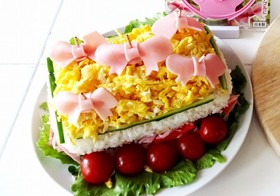 リボンハムのごはんケーキ