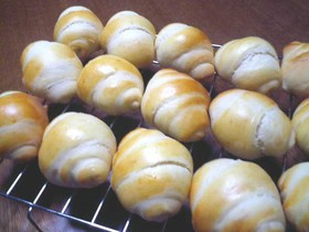 白神こだま酵母+はるゆたかdeロールパン