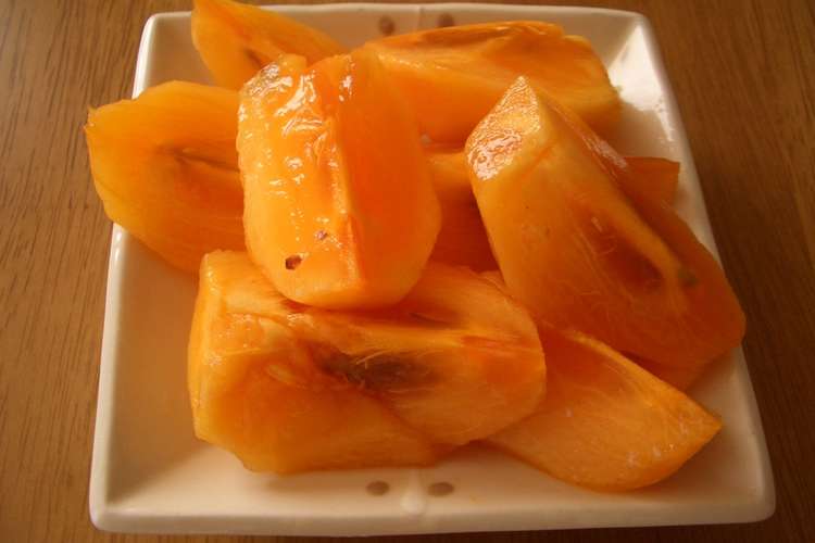 伝授 あおし柿 レシピ 作り方 By のぷゆり クックパッド 簡単おいしいみんなのレシピが360万品