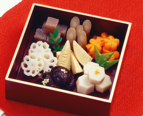 お正月にピッタリのおせち風煮物
