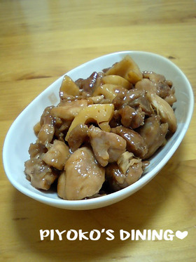 超ヘルシー❀鶏とレンコンのさっぱり梅酢煮