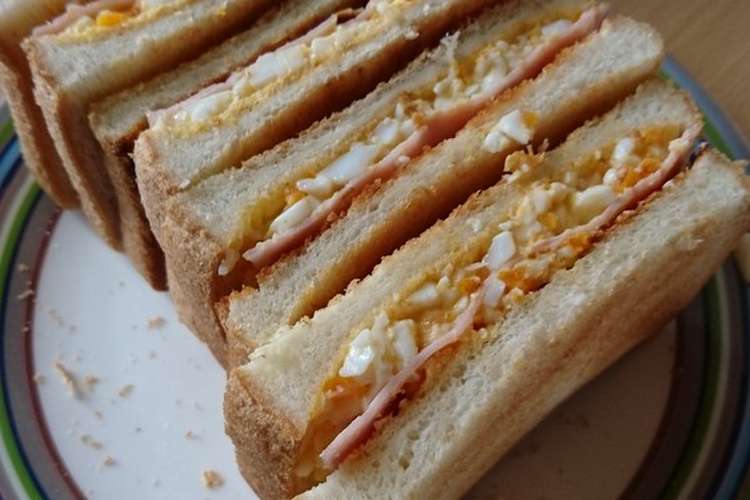 マヨネーズ嫌いも食べれるたまごサンド レシピ 作り方 By Kaeママ クックパッド