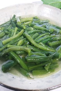 超簡単インゲン豆のスープサラダ