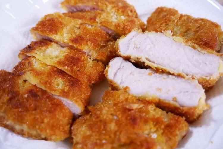 オリーブオイルのヘルシー揚げ焼きとんかつ レシピ 作り方 By 佐藤あいり クックパッド 簡単おいしいみんなのレシピが360万品