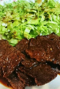 ☆フライパンで焼き肉