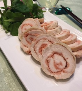 明太鶏ハム*ピリ辛がやみつき♡