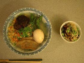 簡単♪あっさり醤油とんこつ風味ラーメン