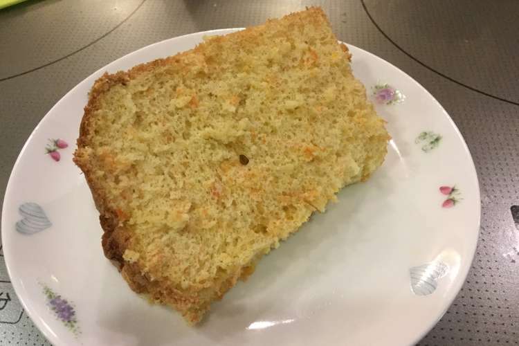 にんじんのメープルシフォンケーキ レシピ 作り方 By るきるかあちゃん クックパッド 簡単おいしいみんなのレシピが349万品