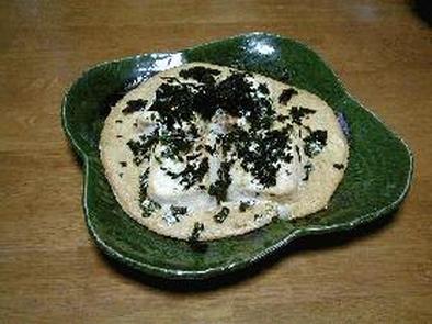 長芋と豆腐の蒸し焼きの写真