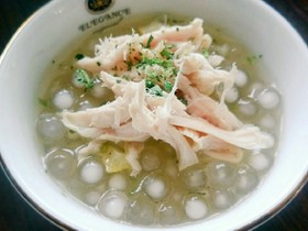 【目分量キッチン】鶏フォー風タピオカ
