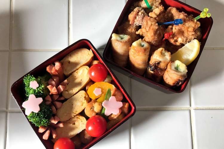お花見弁当17 レシピ 作り方 By たかひちゃん クックパッド 簡単おいしいみんなのレシピが360万品