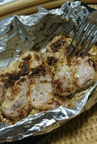 ヒレ肉のマヨマスタード焼き☆糖質制限