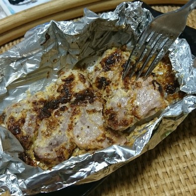 ヒレ肉のマヨマスタード焼き☆糖質制限の写真