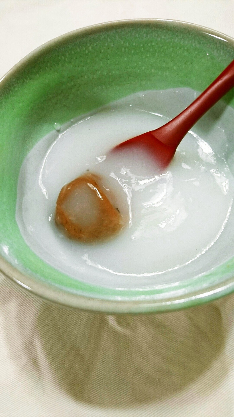 米粉で簡単美味しい重湯の画像