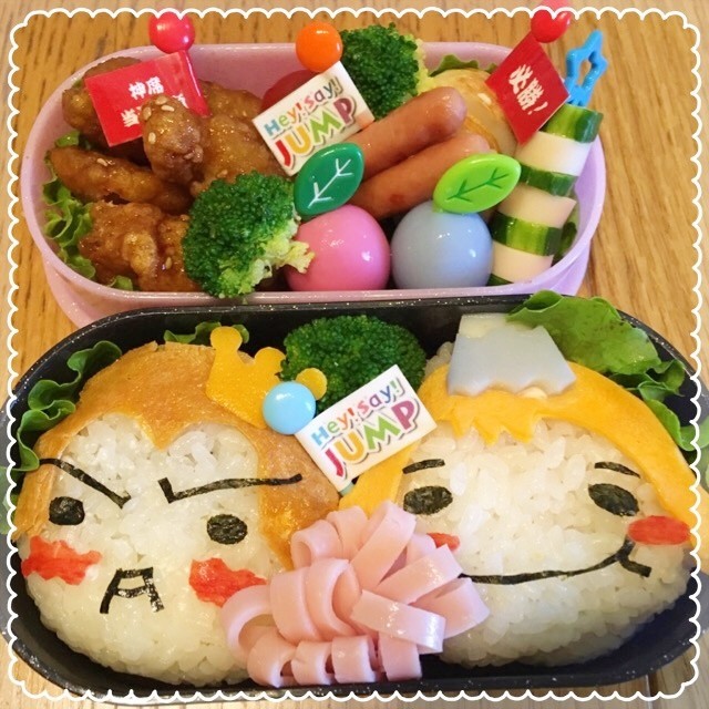 体育祭キャラ弁 くるすけ だいきんぐ レシピ 作り方 By みうのすけ クックパッド 簡単おいしいみんなのレシピが357万品
