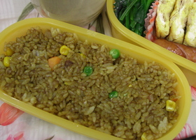 お弁当に最適♪ドライカレー1人分♪