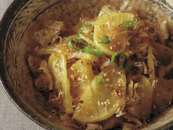 たくあん土佐煮