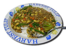 お手軽ビーンズカレー
