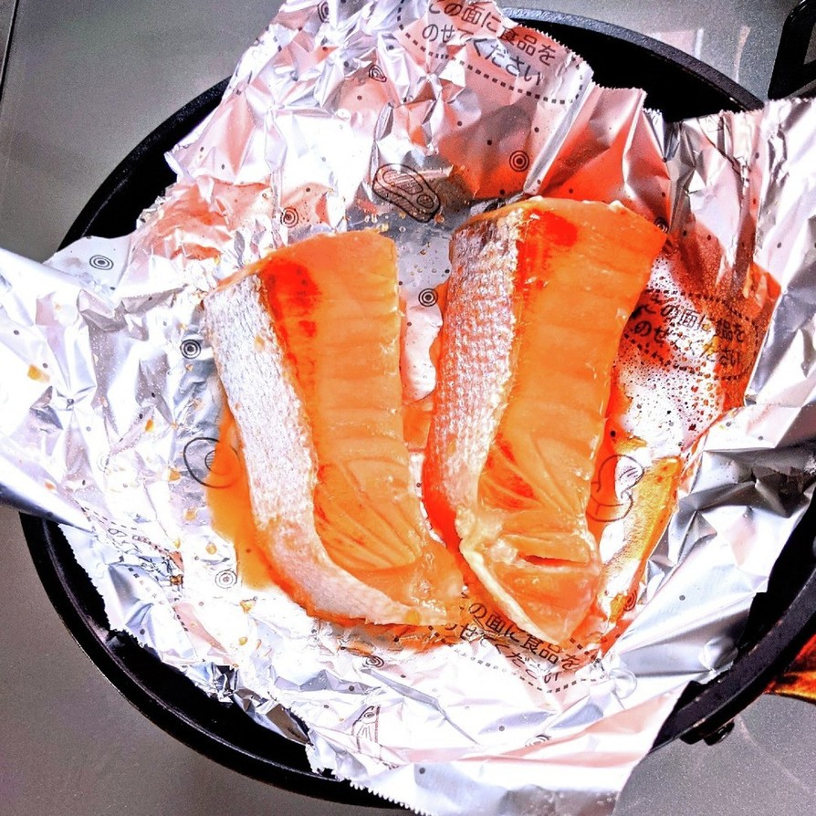 美味しくて時短✿鮭の焼き方の画像