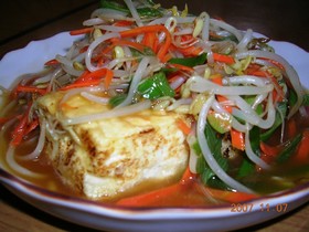 あんかけ豆腐