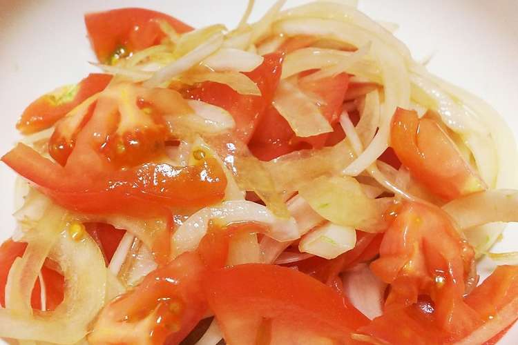 超簡単 トマトと新玉ねぎのさっぱりマリネ レシピ 作り方 By Mayumayu35 クックパッド 簡単おいしいみんなのレシピが352万品