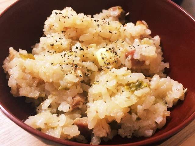 アスパラ 混ぜ ご飯