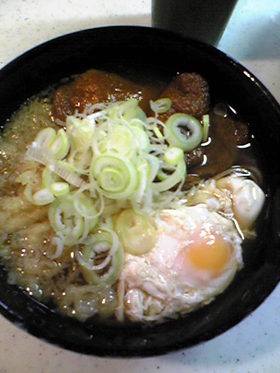 たぬきつね蕎麦w