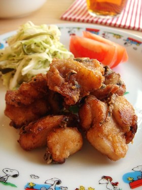 昆布&蜂蜜のジューシー唐揚げ