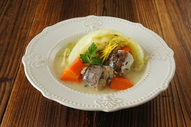 魚を丸ごと!鯖とキャベツの白味噌煮