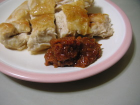 焼鳥屋さんのニンニク味噌
