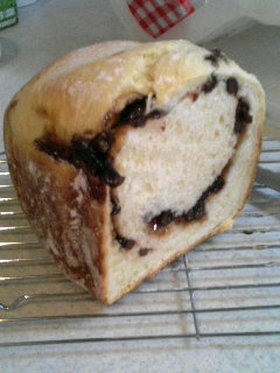 HBであんこ食パン