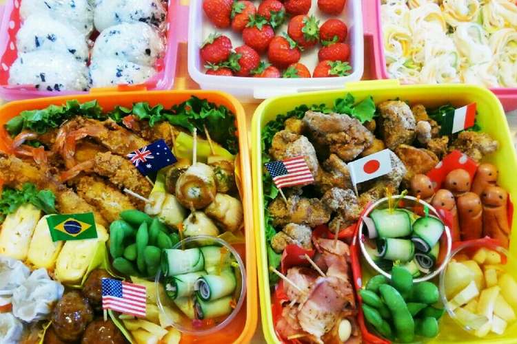 17 小学校 運動会お弁当 レシピ 作り方 By さくさくmomo クックパッド 簡単おいしいみんなのレシピが376万品