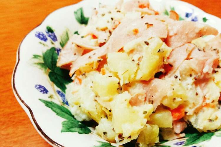 冷凍ポテトで簡単 バジル風のポテトサラダ レシピ 作り方 By Albmin クックパッド