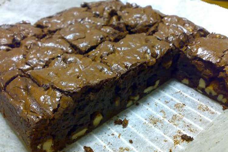 ホロホロ チョコたっぷりブラウニー レシピ 作り方 By チュガニュ クックパッド 簡単おいしいみんなのレシピが355万品