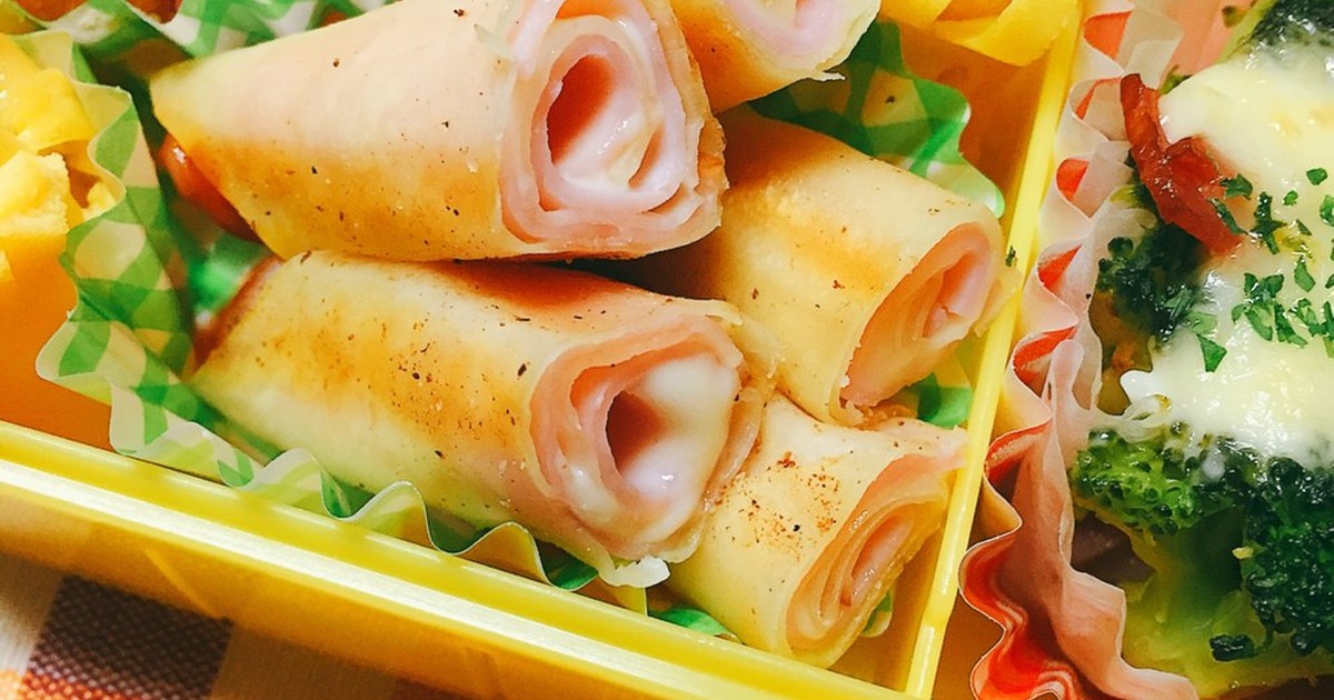 お弁当にも ワンタンの皮でハムチーズ巻き レシピ 作り方 By ちーた クックパッド 簡単おいしいみんなのレシピが352万品