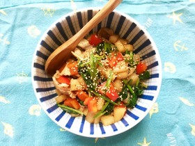 ヘルシー&簡単もりもり野菜丼★