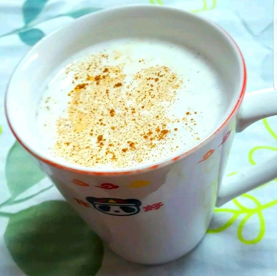 ホットミルク de 蜂蜜シナモンコーヒーの画像
