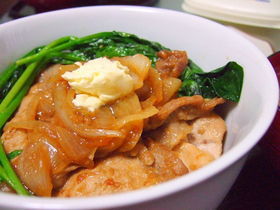 万能味噌ダレで!味噌バター豚丼