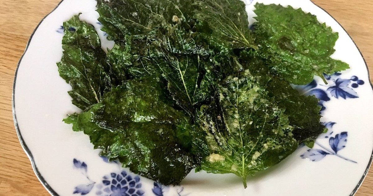 簡単 大量消費にも 大葉のパリパリ焼き レシピ 作り方 By エターナルライス クックパッド 簡単おいしいみんなのレシピが356万品