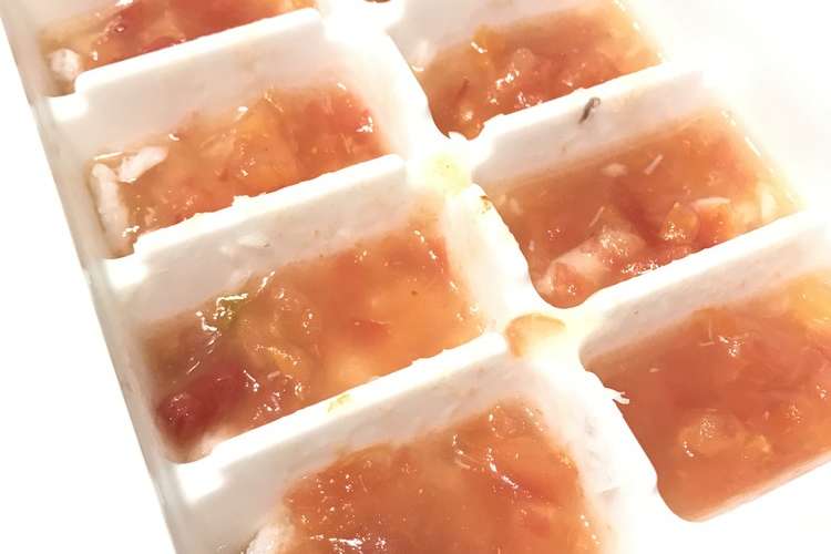 タラとトマトの離乳食 冷凍保存 レシピ 作り方 By とらとらとらみん クックパッド 簡単おいしいみんなのレシピが360万品